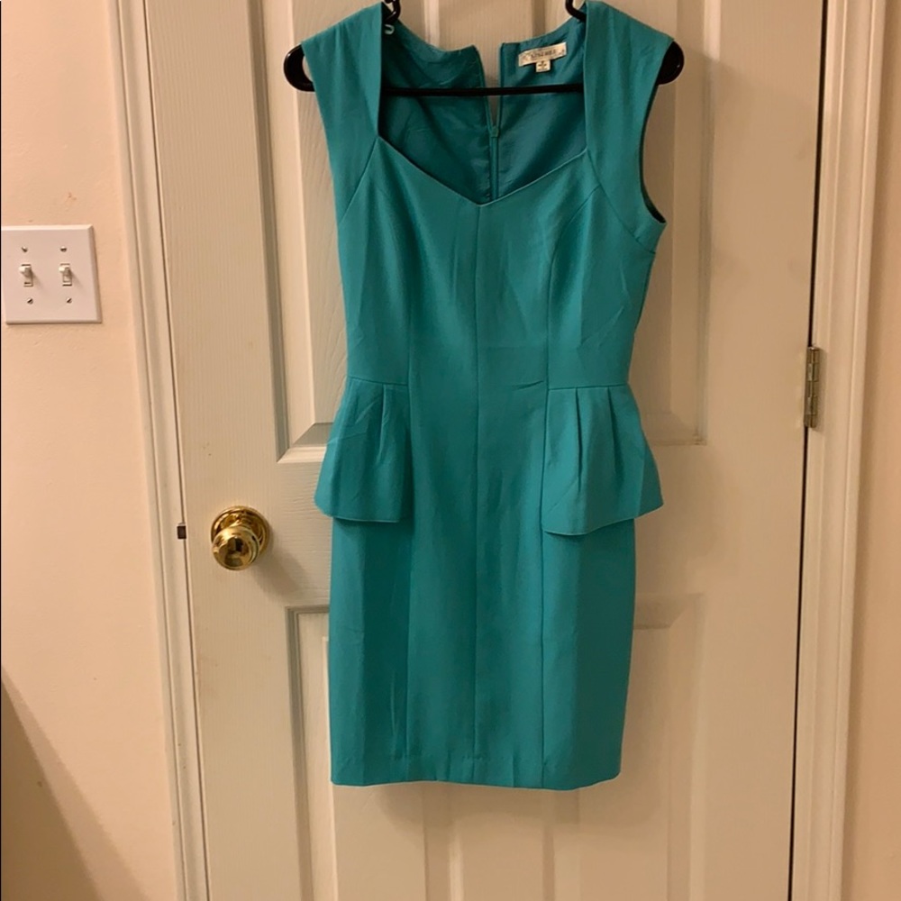 Teal dress